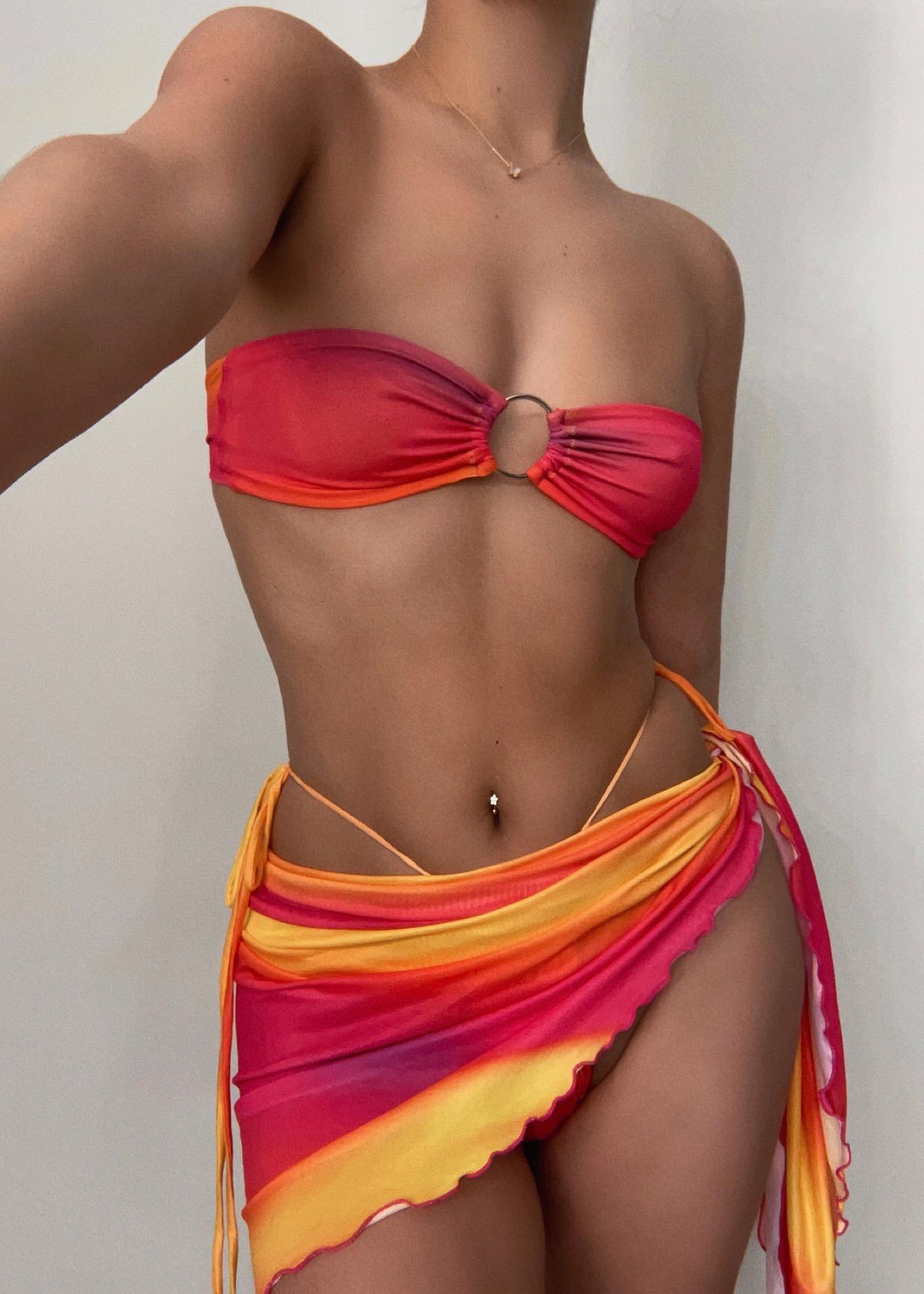 Turn Up The Heat 3 Piece Bikini Set