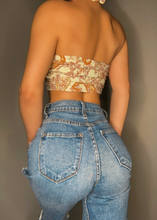 Load image into Gallery viewer, Back At It Paisley Print Halter Top (Mint)

