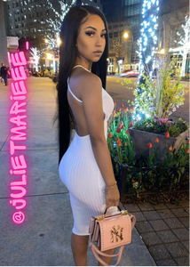 She’s Bad And Boujee Dress (White)